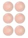 Senchanting 3pairs Reusable Circular Adhesive Silicone Nipple Cover Breast Pads