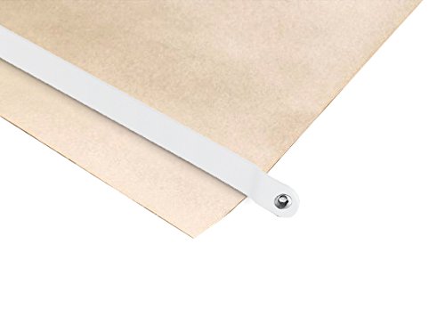 MINIBEAR Wall Mounted Kraft Paper Roll Holder/Dispenser with Cutter Bar- Fit 24" Roll