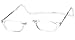 Clic Magnetic Long Size Reading Glasses in Clear +3.00
