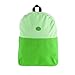 Adventure Time Lime Green Finn Backpack Bag w/Finn Hat Combo Set