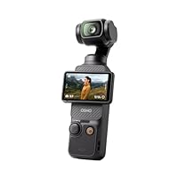 DJI Osmo Pocket 3, Vlogging Cameras with 1'' CMOS & 4K/120fps Vlog Camera, 3-Axis Stabilization, Fast Focusing, Face/Object Tracking, Digital Vlogging Camera for YouTube