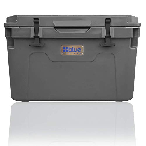 Blue Coolers Ice Vault 55 Quart, RotoMolded Ice Cooler Large Ice