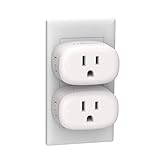 Nooie Smart Plug Mini Smart Socket Compatible with Alexa, Google Assistant, No Hub Required. Child lock function Schedule Timer Function FCC ETL Certified White Wifi Outlet(2packs)