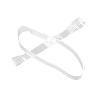 Omkuwl 1 Pairs Clear Invisible Shoe Straps For Holding Loose Shoes Dancing High Heels Mules