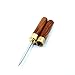 Vcasa Stainless Steel Ice Pick with Wooden Handle Kitchen Tool (Light Brown A)