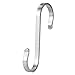 Bosszi 20-Pack S Hooks, Stainless Steel Brushed High Strength Without Deformation S Shaped Hooks Used in Kitchen, Bathroom, Garage or Workshop to Hang Kitchen Utensils, Clothing, Tools, etc.(Medium)