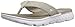 Skechers Performance Women's On The Go 400 Vivacity Flip Flop, Taupe/White, 8 M US