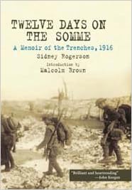 Image result for Twelve Days of the Somme - Sidney Rogerson