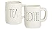 Rae Dunn by Magenta Tea and Coffee Mugs- Set of 2