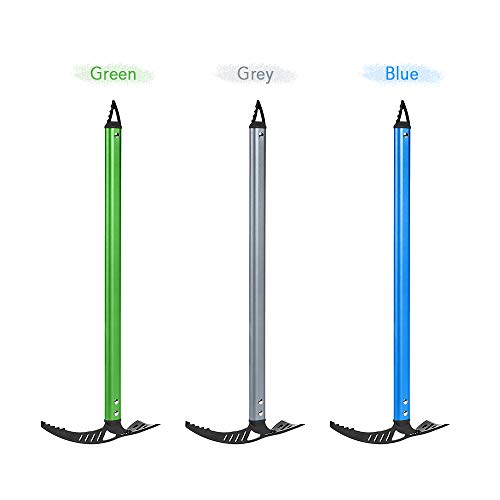 Godyluck Lightweight Ice Axe Climbing Ice Hammer Self Arrest Hiking Glacier Snowy Ice Axe 50cm / 60cm / 70cm