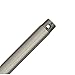 Hunter Fan Company, 26021, Brushed Nickel 24 inch Downrod