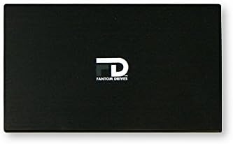 Fantom Drives FD 4TB PS4 Portable Hard Drive - USB 3.2 Gen 1-5Gbps - Aluminum - Black - Compatible with Playstation 4, PS4 Slim, PS4 Pro (PS4-4TB-PGD)