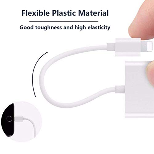 image for Ambrrhty Headphone Adapter 3.5mm for iPhone X Max Aux Charger for iPho