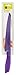 Professional Solid Color Bread Knife, 12.50-Inch Long (Purple and Red)