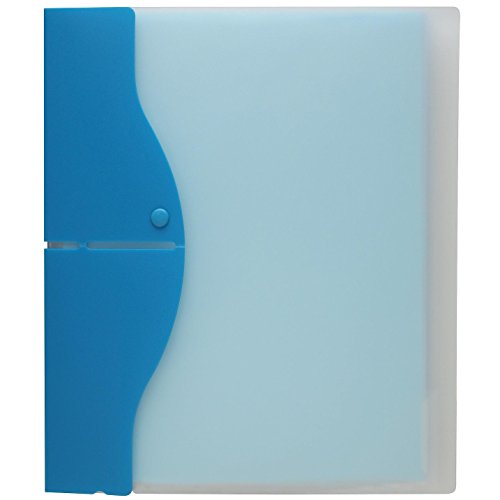 Itoya Letter Size Pop-Up Easel Profolio for 8.5 x 11", Aqua