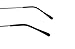 Agstum Small Round Non-Prescription Eyeglasses Frame Clear Lens 37mm (X-small Size) (Silver, Non-Prescription Clear Lens)