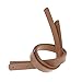 Mmrm 2Pcs/Set Detachable Leather Bag Strap Belt Replacement Handle for Handbag Purse Soil Yellow