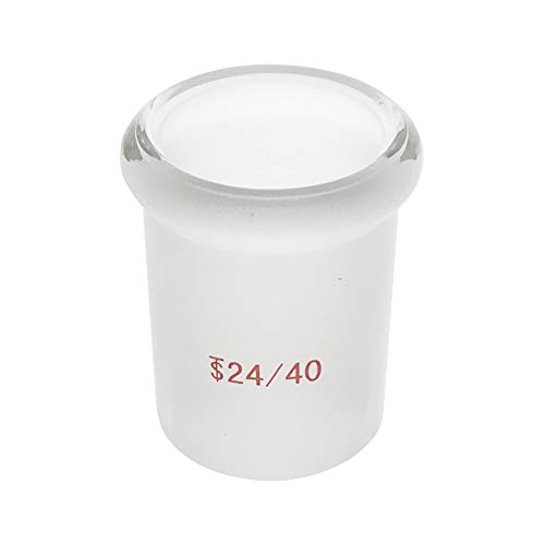 Laboy HMF010309 Glass Single Neck Round Bottom Boiling Flask 50 mL with 24/40 Joint Lab Glassware