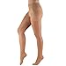 Truform Sheer Compression Pantyhose, 8-15 mmHg, Women's Shaping Tights, 20 Denier, Beige, Medium