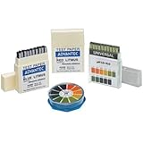 UNIV-R pH Test Paper, Universal, Roll, pH 1-11, 9mm Width, 6m Length