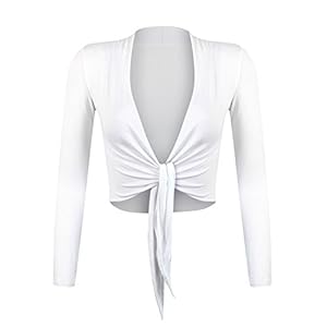 Glamexx24 elegant Bolero damesjack met lange mouwen