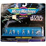 Star Wars Micro Machines IMPERIAL STORMTROOPERS Figure Collection