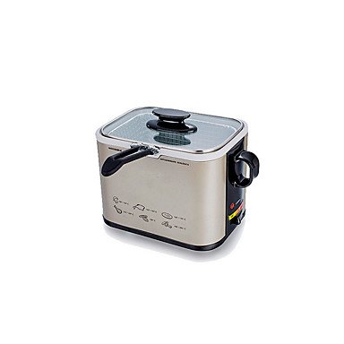 Click Here to See More Images W&P Indoor Aluminum Electric 1.5L Mini Deep Fryer FR326E