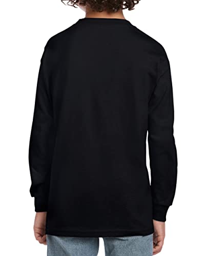Gildan Men's Double Needle Rib Knit T-Shirt - Medium In Gold