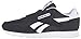 Reebok Women's Royal Nylon Fashion Sneaker, Black/Black/White, 7.5 M US