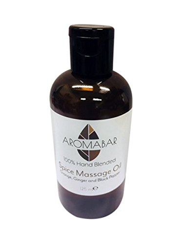 Spice Massage Oil 125ml with Sweet Orange, Ginger & Black Pepper
