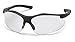 Pyramex Fortress Safety Eyewear, Clear Lens With Black Frame primary