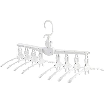 Amazon Com Bamboo Multi Function Multi Storey Hanger Storage