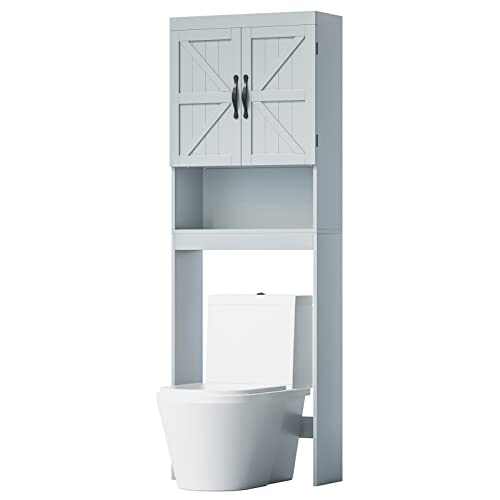 SRIWATANA Over The Toilet Storage Cabinet, Bathroom Organizer with ...