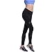ZOANO Women's Performance Activewear - Yoga Leggings Workout Pants With Sleek Contrast Mesh Panels