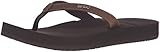 Reef Women's Cushion Luna Sandal, Brown, 9 M US