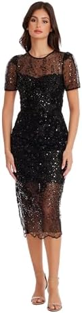dress the population tara off the shoulder Amazon.com: Dress the Population Women's Tara Bodycon MIDI Dress, Black  Multi, XX-Small : Clothing, Shoes & Jewelry