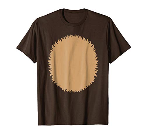 Dog Cat Monkey Bear Animal Fur Belly Halloween Costume Shirt
