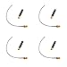 U.FL IPEX to SMA Connector Pigtail 915MHz LoRa Antenna 2dBi for ESP32 Lora OLED Board IOT Internet of Things WIshiOT (Pack of 4)