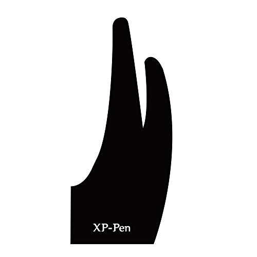 XP-Pen Professional Artist Anti-fouling Lycra Glove for Graphics Drawing Tablet Graphic Monitor Suitable for Right Hand and Left Hand Free Size
