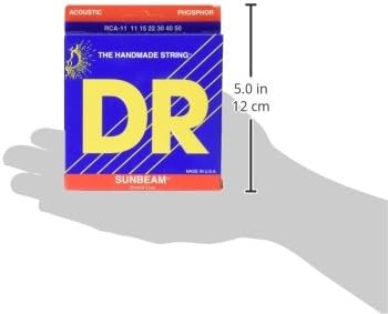 DR RCA-11 Strings Sunbeam Acoustic Medium Lite, Phosphor Bronze - Image 4