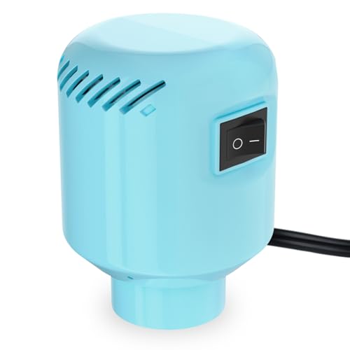 BAMCOO Vacuum Pump for Storage Bags Travel Electric Pump for Various Vacuum Seal Bags Portable Vacpack Air pump for Compression Clothing Blanket Luggage Blue(Storage Bag Not Included)