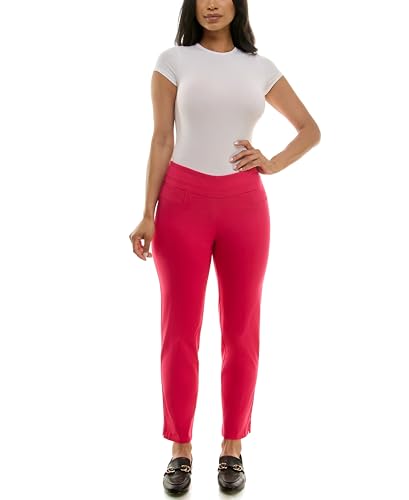 Zac & Rachel Women's Pull On Ankle Length Pants with Millennium Fabric