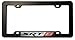 BLACK License PLATE Tag FRAME with SRT8 Street Racing Technology Aluminum Emblem Badge Nameplate Logo Decal Rare JDM for Dodge Challenger Charger Magnum Chrysler 300C Jeep Grand Cherokee 6.4L Liter Chrysler V8 392 Hemi 470HP 6.1L 425HP Engine Swap 05 06 07 08 09 10 11 12 13 14 2005 2006 2007 2008 2009 2010 2011 2012 2013 2014