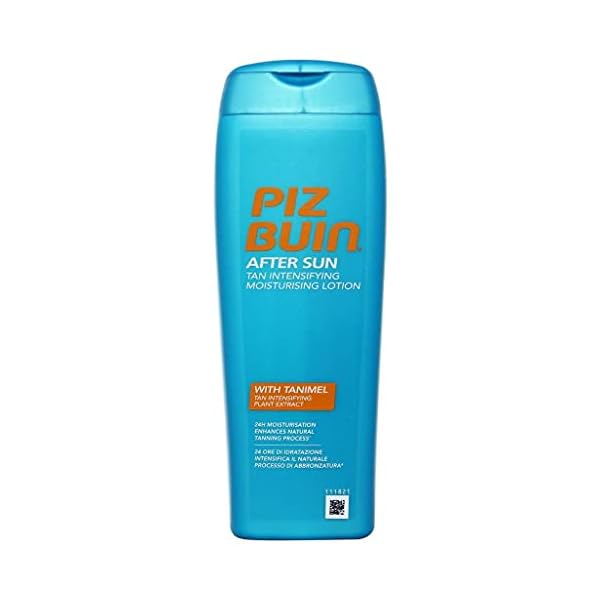 PIZ-BUIN-After-Sun--Tan-Intensifying-Moisturising-Lotion--200-ml Piz Buin After Sun Tan Intensifying Moisturising Lotion | With Shea Butter and Vitamin E | 200 ml (Pack of 1)
