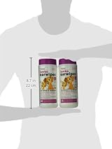 Petkin Jumbo Ear Wipes White 80pk Gentle Cleanser Deodorizer view 3