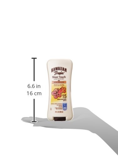 Hawaiian Tropic Sheer Touch Lotion Sunscreen, Ultra Radiance SPF 15, 8 oz