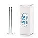 Jianuo 18mm by 14mm Stem Clear Scientic Glass Tube Adapter (4 inch)