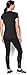 Under Armour Women's HeatGear Armour Short Sleeve, Black (001)/Metallic Silver, Small
