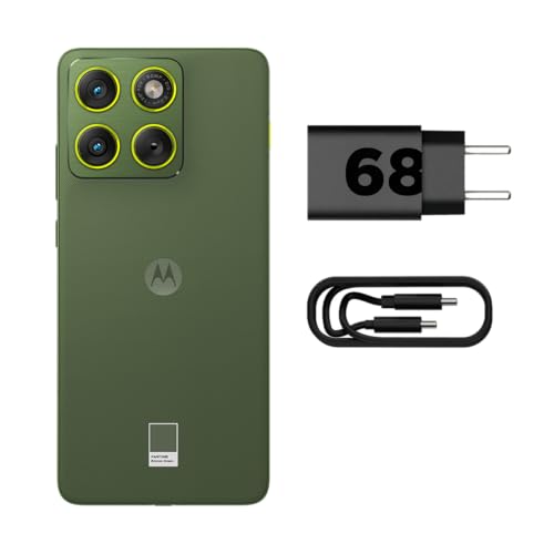 Smartphone Motorola Edge 70 5G - 256GB 24GB (8GB RAM + 16GB RAM Boost), Ultrafino, 3 cameras 50MP, Tela 1.5K extreme Amoled 120hz - Bronze Green