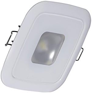 Square Mirage Down Light, White, Spectrum RGBW